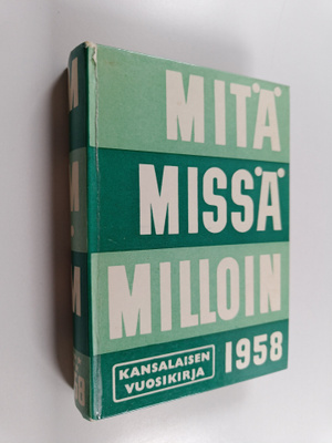 Mitä missä milloin 1958