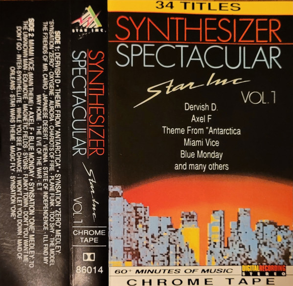 Synthesizer Spectacular Vol.1 Star Inc. C-kasetti