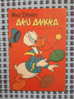 Aku Ankka 9/1958 HIENO!!!