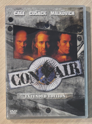 CON AIR - Pidennetty versio (1997) Nicolas Cage (UUSI)