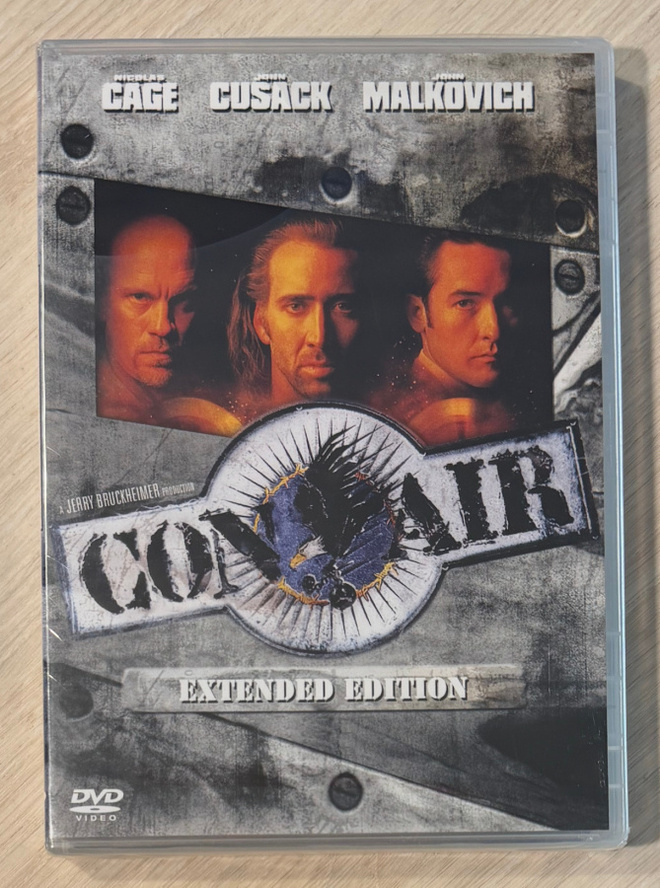CON AIR - Pidennetty versio (1997) Nicolas Cage (UUSI)