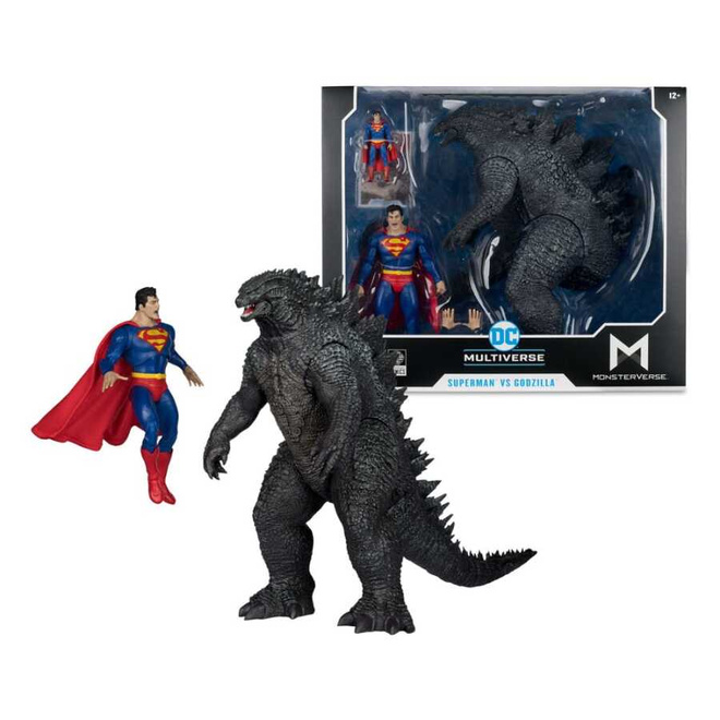 SUPERMAN VS GODZILLA (DC JUSTICE LEAGUE)	(38 501)	3 figure,