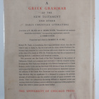 Walter Bauer : A Greek-English Lexicon of the New Testame... - pikkukuva 2