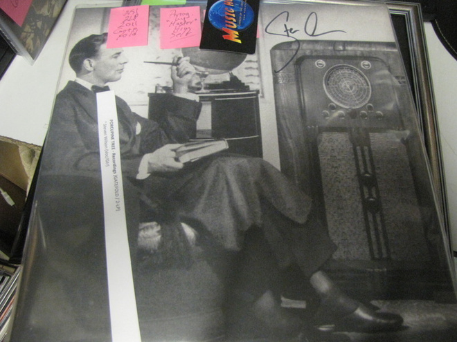 PORCUPINE TREE - RECORDINGS 2LP WILSONIN NIMIKIRJOITUKSELLA