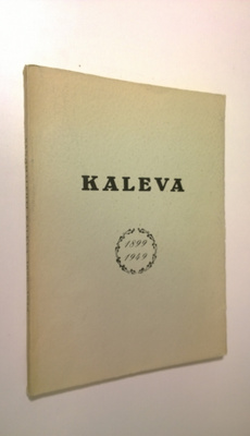Reino Routavaara : Sanomalehti Kaleva 1899-1949 : puoli v...