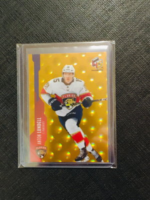Anton Lundell - 21-22 UD HoloGrFX Rookie Gold