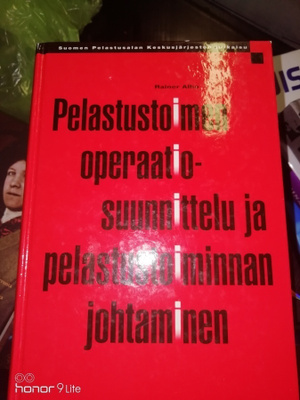 Rainer Alho Pelastustoimen operaatio suunnittelu ja johtamin