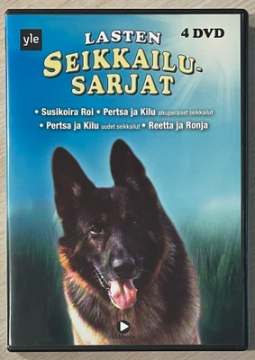 Susikoira Roi / Pertsa ja Kilu / Reetta ja Ronja (4DVD) UUSI