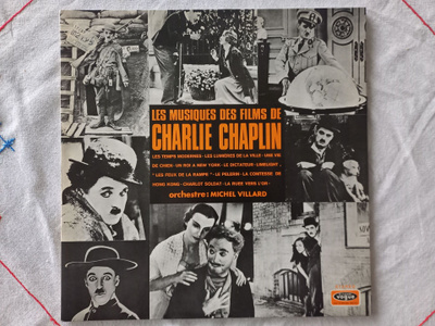 LP Les Musiques des Films de CHARLIE CHAPLIN