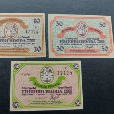 Saksa Friedrichroda 3 steliä 1921