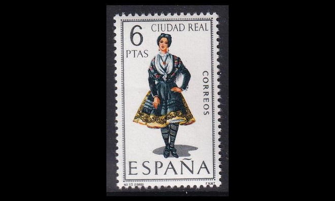 Espanja 1734 ** Kansanpukuja Ciudad Real (1968)