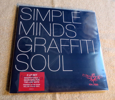 SIMPLE MINDS: Graffiti Soul 2LP - Värivinyylit
