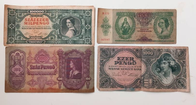 Vanha  paperiraha  magyar