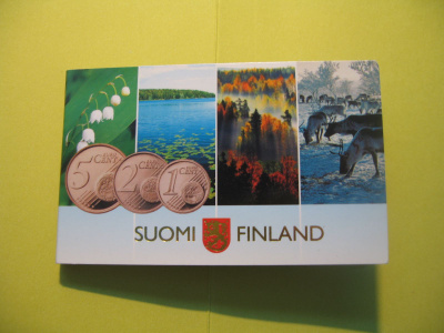 Suomen sentit 1, 2 ja 5c - 2007