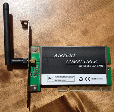 Jokin pci wlan-kortti