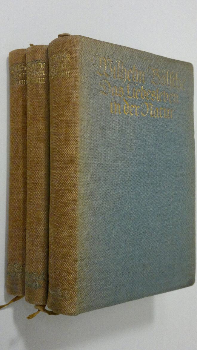 Wilhelm Bölsche : Das Liebesleben in der Natur 1-2 : Eine...