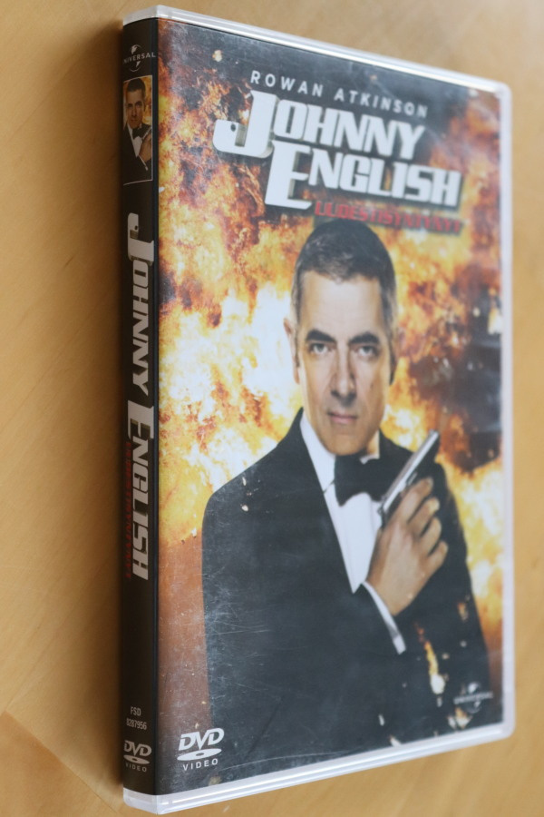 DVD Johnny English Uudestisyntynyt ( 2011 Rowan Atkinson )