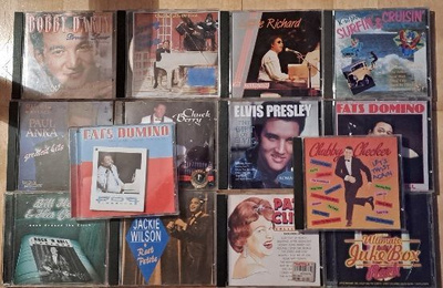 CD paketti 14 kpl Rock'n'Roll 50-Luku.Elvis,Bill Haley ym.