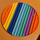Iso XXL Pop It lelu (30 cm) - pikkukuva 2