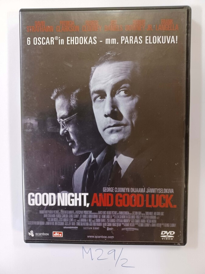 George Clooney: Good Night, and Good Luck