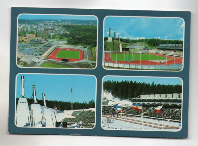 Lahti: Urheilukeskus kesällä ja talvella