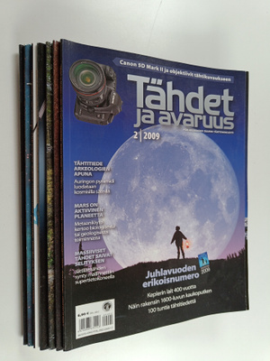 Tähdet ja avaruus vuosikerta 2009 (2-8, puuttuu nro 1)