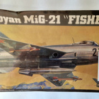 Mikoyan MIG 21 FISHBED.Vintage koottava. Mukana Suomi tun.. - pikkukuva 1