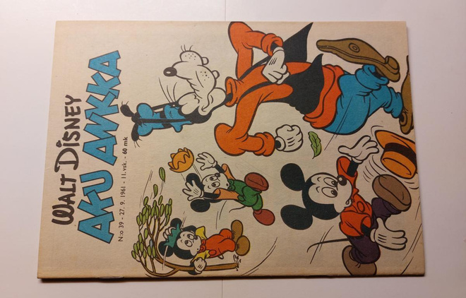 Aku ankka nro 39 1961