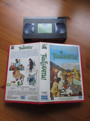 Tuulihattu! (Europa Vision) harvinainen Ruotsi-animaatio VHS