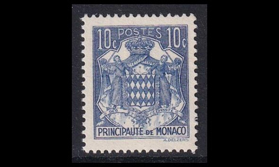 Monaco 147 ** Vaakuna 10 C (1937)