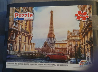 PALAPELI 1000 PALAA: PARIISI JA EIFFEL-TORNI