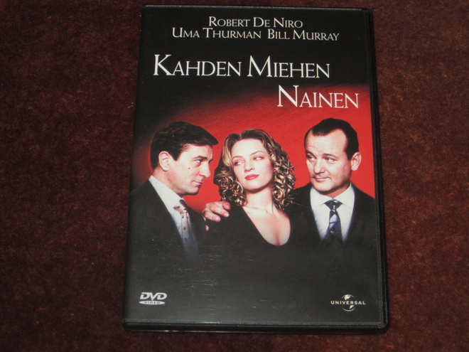 KAHDEN MIEHEN NAINEN - DVD - De Niro, Thurman