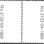 Ål 1989 Finströmin kirkko välilöpari numero EPL Lape 037 - pikkukuva 2