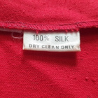 Naisten hame napeilla + paita 100% silkkiä - pikkukuva 2