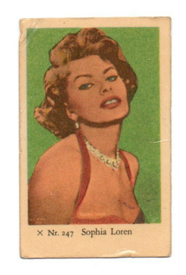 Purkkakuva X n:o 247 SOPHIA LOREN