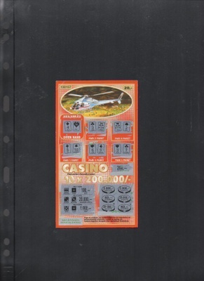 Vanha Casino-Arpa Sarja Lentokoneet n:o 130157