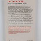 Peter Handke : Puhtaan kokemisen hetki - pikkukuva 2