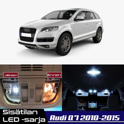 Audi Q7 (4L) Sisätilan LED-sarja 22-osainen