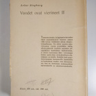 Artur Siegberg : Vuodet ovat vierineet 1-3 - pikkukuva 3