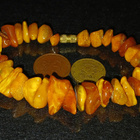 Vintage Meripihka rannekoru natural antique Amber - pikkukuva 3