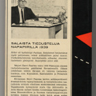 Harri Paarma: Salaista tiedustelua napapiirillä 1939 - pikkukuva 2