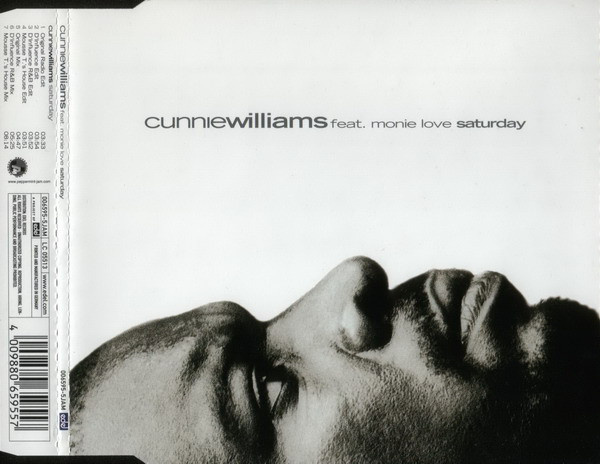 Cunnie Williams Feat. Monie Love • Saturday CD Maxi-Single