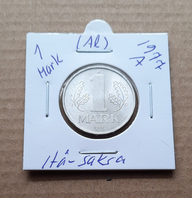 Itä-Saksa1 mark (Al), A 1977