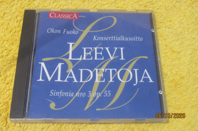Okon Fuoko, Leevi Madetoja Sinfonia nro 3 op. 55 (CD)