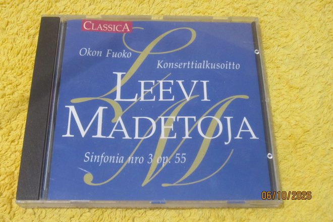 Okon Fuoko, Leevi Madetoja Sinfonia nro 3 op. 55 (CD)