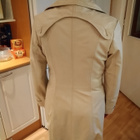 MOONCO Leather 38/XL-koko nahkatakki beige. - pikkukuva 5