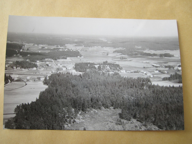 VANHA Postikortti Masku 1963  Alkup.Mallikappale Karhumäki
