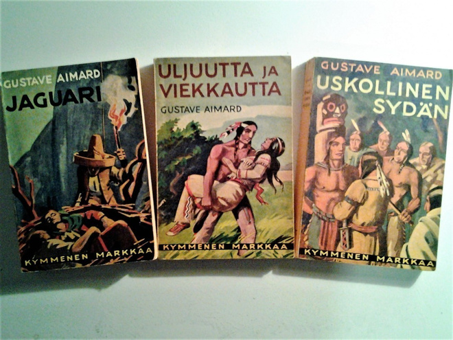 Aimard Gustave: Jaguari + 2 jatko-osaa, v. 1939