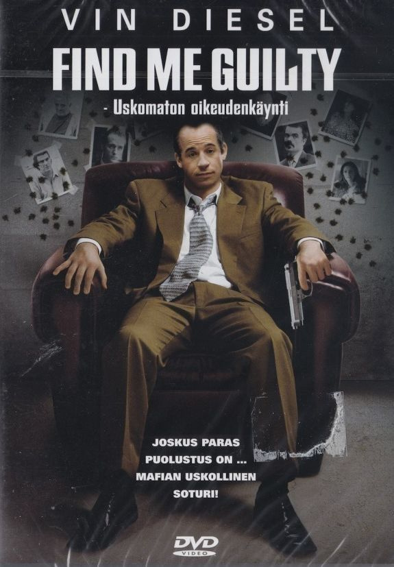 Find Me Guilty - Uskomaton Oikeudenkäynti  -  DVD