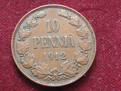 10 penniä 1912